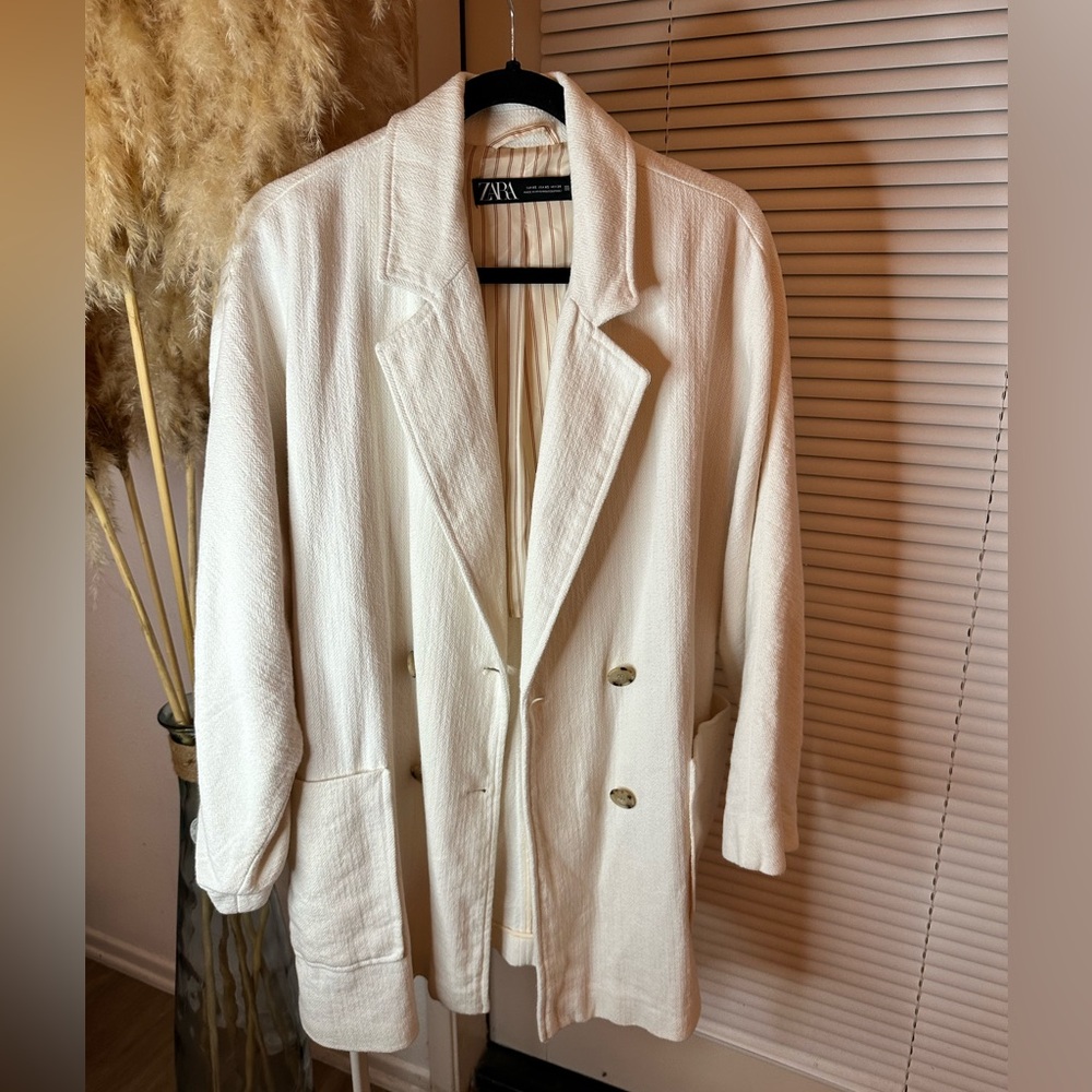Linen blazer Zara